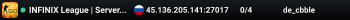 INFINIX League | Server 03