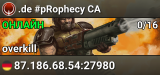 .de #pRophecy CA