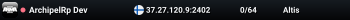 ArchipelRp Dev