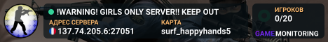 !WARNING! GIRLS ONLY SERVER!! KEEP OUT