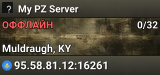 My PZ Server