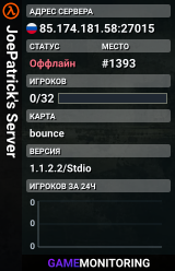 JoePatrick's Server