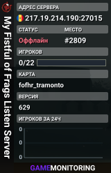 My Fistful of Frags Listen Server