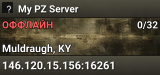My PZ Server