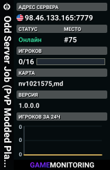 Odd Server Job (PvP Modded Playground [Deathmatch])