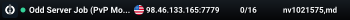Odd Server Job (PvP Modded Playground [Deathmatch])