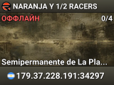 NARANJA Y 1/2 RACERS