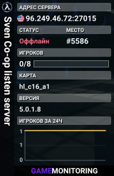 Sven Co-op listen server