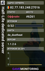 Half-Life dedicated server