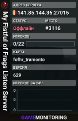 My Fistful of Frags Listen Server
