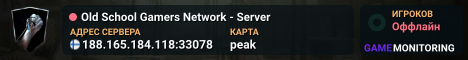 Old School Gamers Network - Server