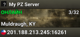 My PZ Server