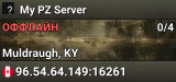 My PZ Server