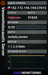 VenomHolocaust's Server