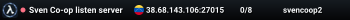 Sven Co-op listen server