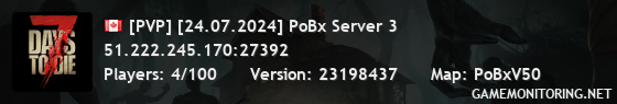 [PVP] [24.07.2024] PoBx Server 3