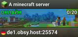 A minecraft server