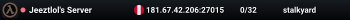 Jeeztlol's Server