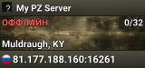 My PZ Server