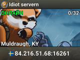 Idiot servern