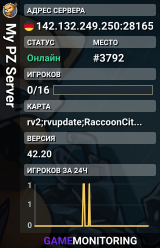 My PZ Server