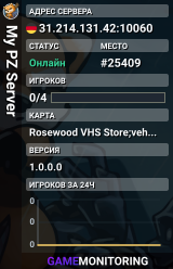 My PZ Server