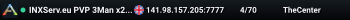 INXServ.eu PVP 3Man x20 - S09 18/09 - Center #1