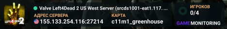 Valve Left4Dead 2 US West Server (srcds1001-eat1.117.200)