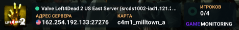 Valve Left4Dead 2 US East Server (srcds1002-iad1.121.262)