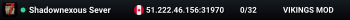 Shadownexous Sever