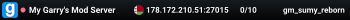 My Garry's Mod Server