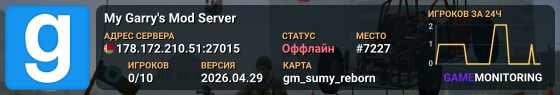 My Garry's Mod Server