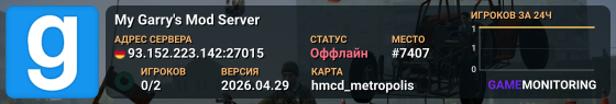 My Garry's Mod Server