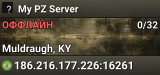 My PZ Server
