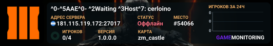 ^0-^5AAE^0- ^2Waiting ^3Host^7: cerloino