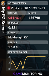 My PZ Server