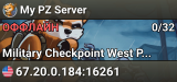 My PZ Server