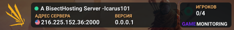 A BisectHosting Server -Icarus101