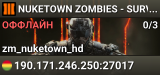 NUKETOWN ZOMBIES - SURVIVAL - ROUNDS: 20