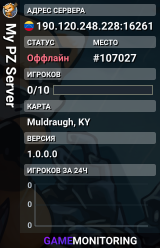 My PZ Server