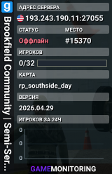 Brookfield Community | Semi-Serious DarkRP