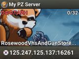 My PZ Server