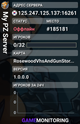 My PZ Server