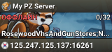 My PZ Server