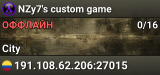 NZy7's custom game