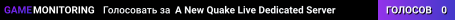 A New Quake Live Dedicated Server
