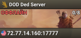 DOD Ded Server