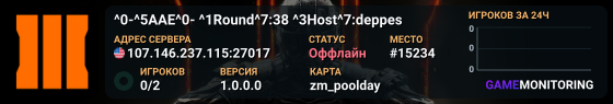 ^0-^5AAE^0- ^1Round^7:38 ^3Host^7:deppes