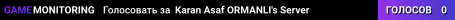 Karan Asaf ORMANLI's Server