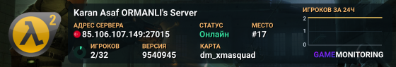 Karan Asaf ORMANLI's Server